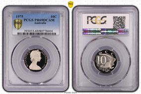 1975 10C PR69DCAM