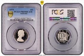 1975 10C PR69DCAM