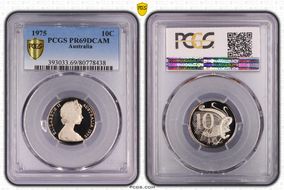 1975 10C PR69DCAM