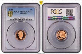 1986 1C PR70DCAM