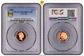1985 1C PR70DCAM