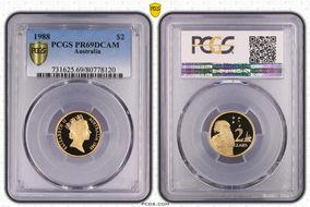 1988 $2 PR69DCAM