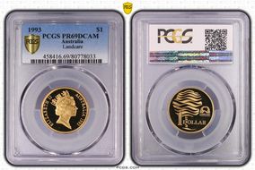 1993 $1 Landcare PR69DCAM