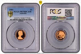 1981 1C PR70DCAM
