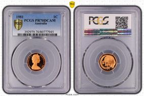 1981 1C PR70DCAM