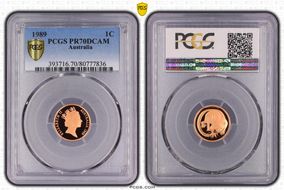 1989 1C PR70DCAM