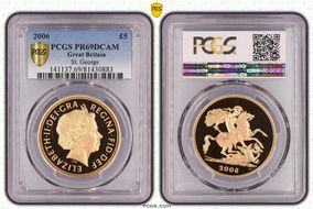 2006 £5 S-SE7 St. George PR69DCAM