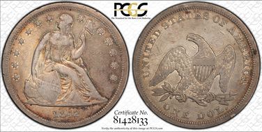 1842 $1 VF20