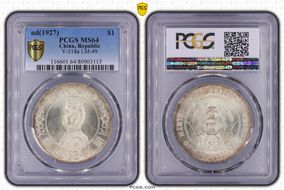 (1927) $1 Y-318a LM-49 MS64