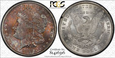 1882-CC $1 GSA Hoard MS66