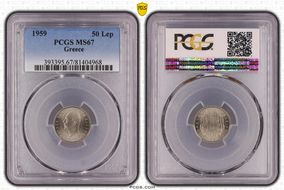1959 50 Lep MS67