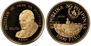 1980 1500 P John Paul II PR68DCAM