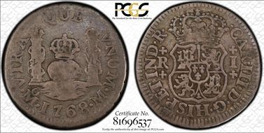 1768-Mo M Real Calico-418 VG8