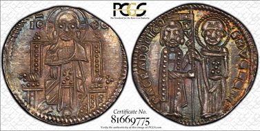 (1339-42) Grosso Bartolomeo Gradenigo MS63