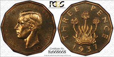 1937 3D S-4112 Nickel-Brass PR66