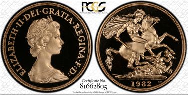 1982 £2 S-SD1 St. George PR69DCAM