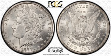 1883-CC $1 MS63