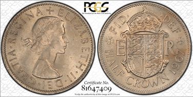 1967 1/2 Cr S-4145 MS64