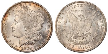 1879-S $1 MS67