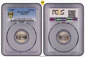 1983 10 Sen MS69