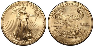 1990 $25 Gold Eagle MS70