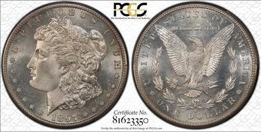 1897-S $1 MS66