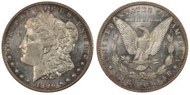 1896-O $1 MS61PL