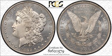 1882-O $1 MS64PL