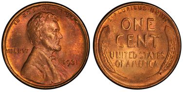 1931 1C MS66RB