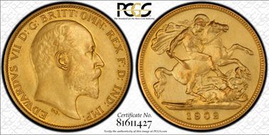 1902 1/2 Sov S-3974A Matte PR64