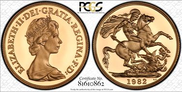 1982 £2 S-SD1 St. George PR70DCAM