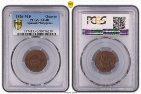 1826-M F Quarto Calico-91 KM-7 XF40BN