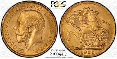 1920-P Sov S-4001 MS62