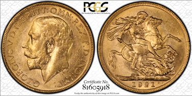 1921-P Sov S-4001 AU55