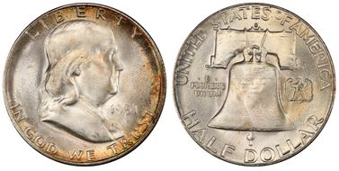 1951-S 50C MS67FBL