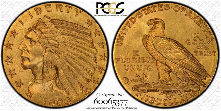 Cert 60065377 - Coin Image