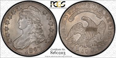 1827 50C O-120a AU58