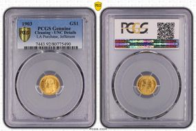 1903 G$1 LA Purchase, Jefferson N1