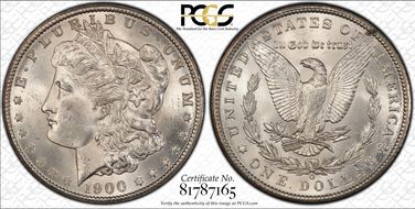 1900-O $1 MS65