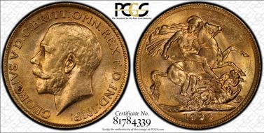 1922-P Sov S-4001 MS63