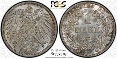 1914-A Mark J-17 MS65