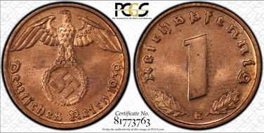 1939-E Pfg J-361 MS64RD
