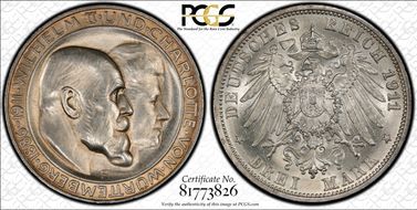 1911-F 3 Mk Wedding J-177a MS65