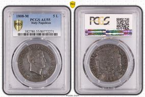 1808-M 5 L Raised Edge Lettering AU55