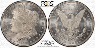1883 $1 MS64PL