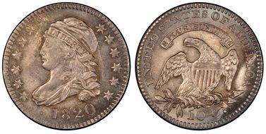 1820 10C Large 0 MS64