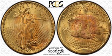 1928 $20 MS65