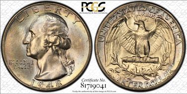 1948 25C MS65