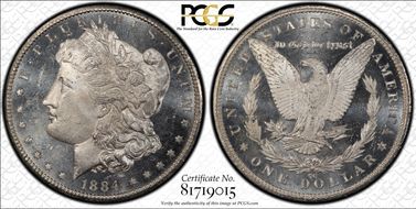 1884-CC $1 MS63PL