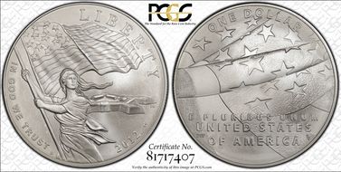 2012-P $1 Star-Spangled Banner MS69